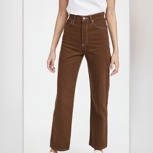 Reformation Cowboy High Rise Straight Jeans